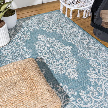 Galon Filigree Indoor/outdoor Area Rug